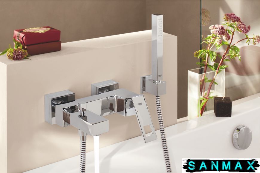 Змішувач для ванни Grohe Eurocube (23141000) 23141000 фото