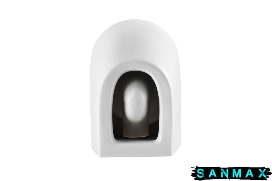 Унітаз підвісний Mixxus Premium Ellipse-0303-T3 520x365x360mm, система змиву Tornado 3.0 (MP6465) MP6465 фото