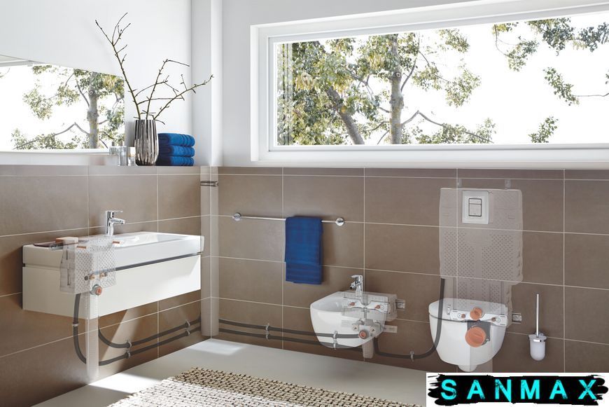 Інсталяція для унітазу пневмо Grohe EPS корпусом (38643001) 38643001 фото
