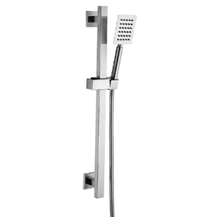 Стійка для душу Zerix Set Bar-Sus-002 шланг лійка Нерж (ZX4941) ZX4941 фото