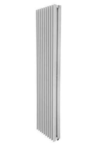 Вертикальний дизайнерський радіатор опалення Arttidesing Pesaro II10/1800/360/50 білий матовий PE II.10.180.36.5.W фото