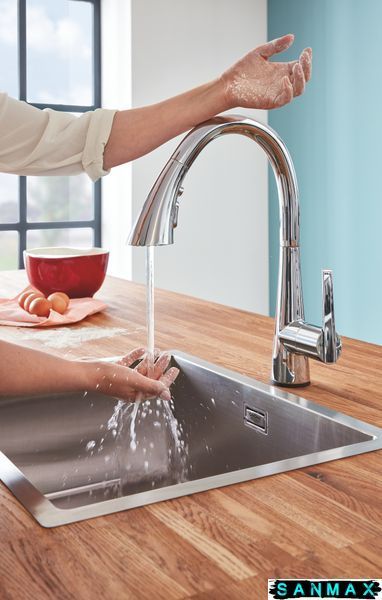 Мийка для кухні із нержавіючої сталі Grohe K700 (31726SD0) 31726SD0 фото