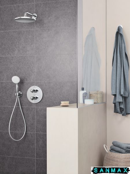 Верхній душ з настінним кронштейном Grohe Tempesta (26668000) 26668000 фото