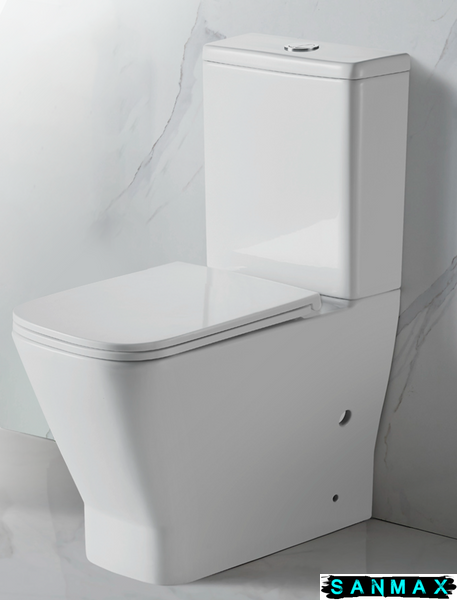 Унітаз-компакт Mixxus Premium Style-0401-T3 620х365х805mm, система змиву Tornado 3.0 (MP6601) MP6601 фото
