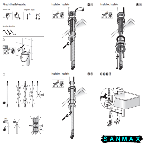 Змішувач Emmevi Tiffany для біде мат-хр SC6004 SC6004 фото