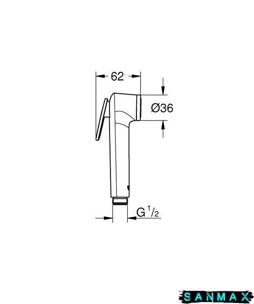 Набір для гігієн.душу Grohe BauLoop New (UA11104202) UA11104202 фото