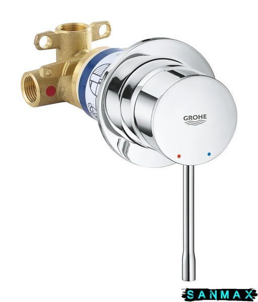 Одноважільний змішувач для душу прихованого монтажу Grohe Essence (29197000) 29197000 фото