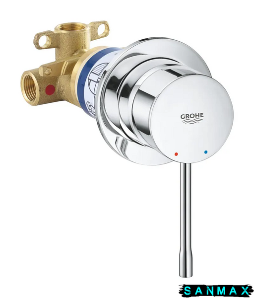 Одноважільний змішувач для душу прихованого монтажу Grohe Essence (29197000) 29197000 фото