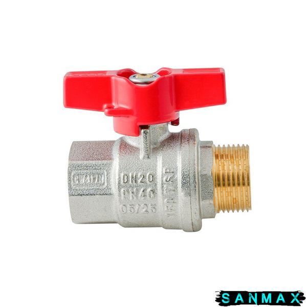 Кран кульовий 3/4 БГШ Вода Koer Extreme KE.218-20 Червоний метелик (KR5760) KR5760 фото