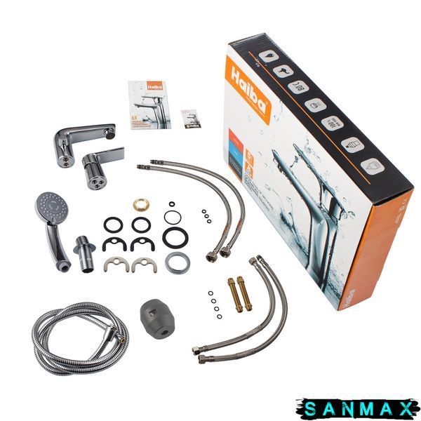 Змішувач для ванни на борт Haiba Alex 022 (3-HOLE) (HB3945) HB3945 фото