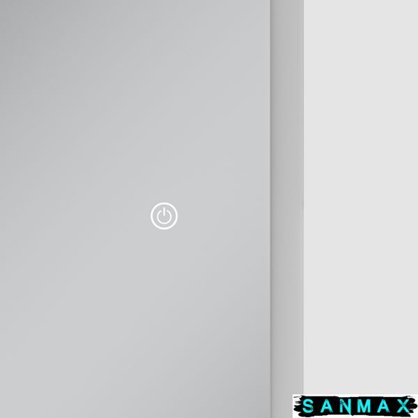 Дзеркало Mixxus Premium Olivary MR19-100x80-Reverse (Led Touch, Anti-fog, димер (3-6,5kK) (MP6629) MP6629 фото