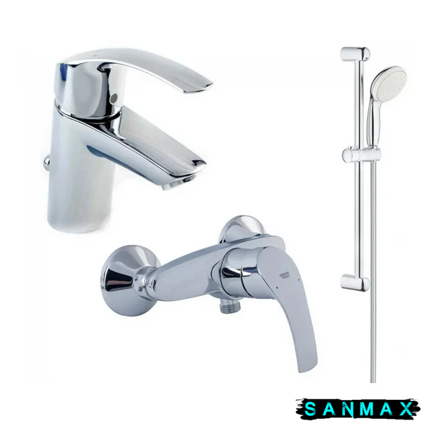 Комплект для душу, хром Grohe Eurosmart New (123576) 123576 фото