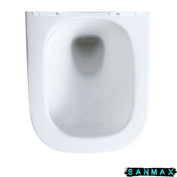 Чаша унітазу-компакту Mixxus Style-0404-T3 Bowl 650x350x830 Tornado 3.0 без сидіння (MI8357) MI8357 фото