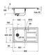 Кухонна мийка Grohe EX-2 Sink K401 (31566SD0) 31566SD0 фото 9