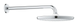 Верхній душ з настінним кронштейном Grohe Tempesta (26668000) 26668000 фото 2