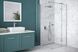 Кабіна квадратна Besco Pixa 90x90x195 права: скло прозоре, профіль хром PKP-90-195-C фото 3