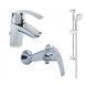 Комплект для душу, хром Grohe Eurosmart New (123576) 123576 фото 1
