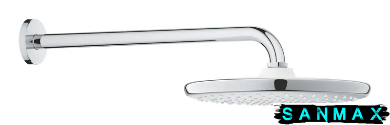 Верхній душ з настінним кронштейном Grohe Tempesta (26668000) 26668000 фото