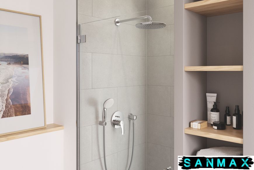 Верхній душ з настінним кронштейном Grohe Tempesta (26668000) 26668000 фото