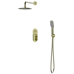 Вбудована душова система Koer KB-62028-12 2 функції Матове Золото (KR6010) KR6010 фото