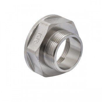 Перехід нікельований 1 1/2х2 Koer KF.A1620 (KR3322) KR3322 фото
