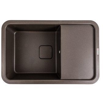 Гранітна мийка для кухні Valeso Cube 7850 матова Темна Скеля SP000047370 фото