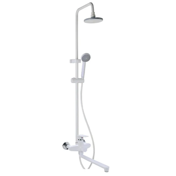 Душова система зі змішувачем Plamix Oscar-006-J Білий (PM0701) PM0701 фото