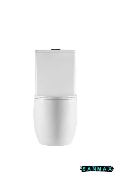 Унітаз-компакт Mixxus Premium Ellipse-0401-T1 630x390x840mm, система змиву Tornado 1.0 (MP6467) MP6467 фото