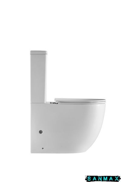 Унітаз-компакт Mixxus Premium Ellipse-0401-T1 630x390x840mm, система змиву Tornado 1.0 (MP6467) MP6467 фото