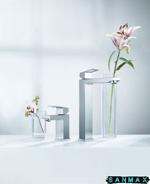 Змішувач на стільницю для умивальника XL-розміру Grohe Eurocube (23406000) 23406000 фото