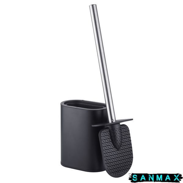 Йоржик для унітазу універсальний Mixxus Premium Diverse-TB0101 Black колір чорний (MI7065) MI7065 фото