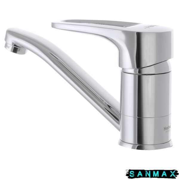 Змішувач для умивальника на гайці Haiba Opus 555 (15 см) (HB0336) HB0336 фото