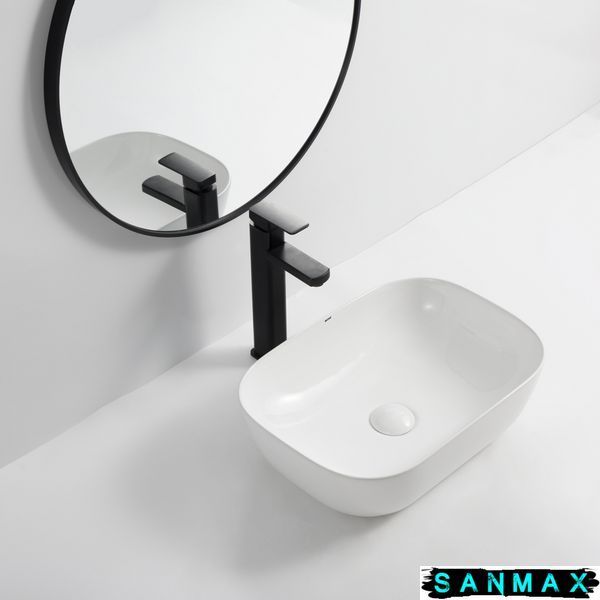 Раковина накладна Mixxus Premium Diverse-0112 455х325х135mm (MP6540) MP6540 фото