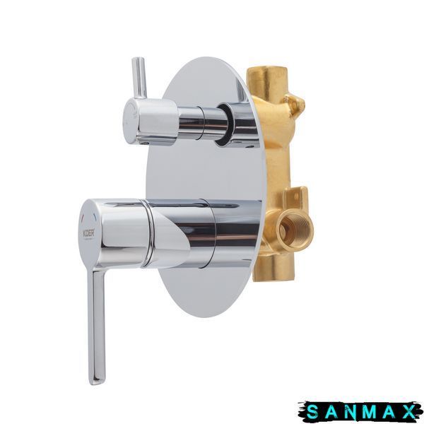 Вбудована душова система Koer KB-66029-01 3 функції Хром (KR5483) KR5483 фото