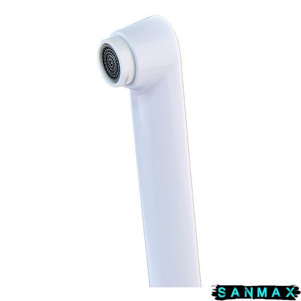 Змішувач для кухні зі стіни Plamix Oscar-005 Білий (PM0644) PM0644 фото