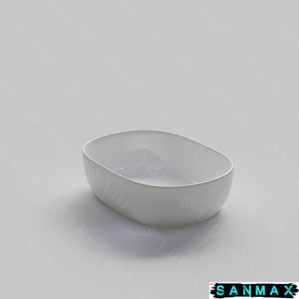Умивальник накладний Vbi Modena S Білий VBI-012001 фото