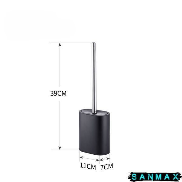 Йоржик для унітазу універсальний Mixxus Premium Diverse-TB0101 Black колір чорний (MI7065) MI7065 фото