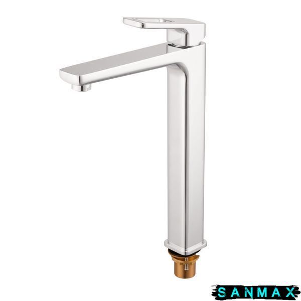 Змішувач для умивальника Koer KB-11031-01 Високий Хром (KR5433) KR5433 фото