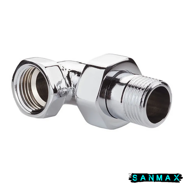 Згін американка 1 кутовий Koer KR.342.chr Хром (KR2707) KR2707 фото