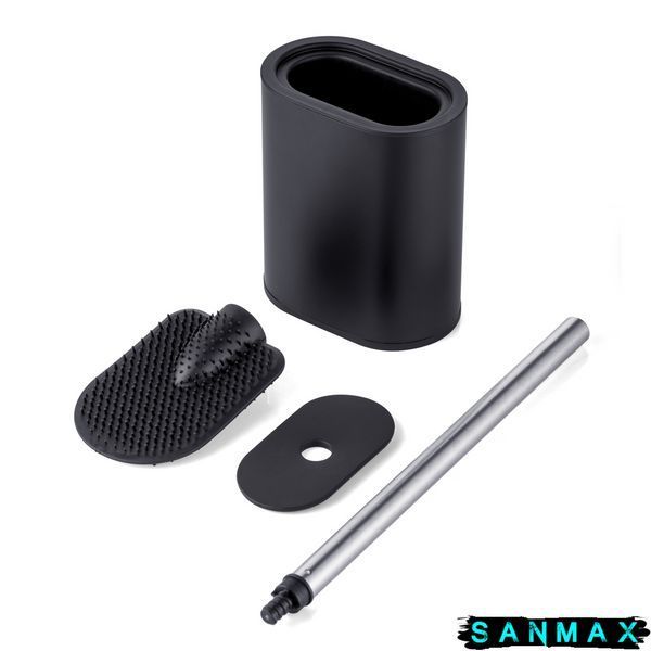 Йоржик для унітазу універсальний Mixxus Premium Diverse-TB0101 Black колір чорний (MI7065) MI7065 фото
