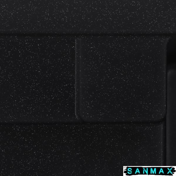 Мийка кухонна Zerix ZS-6550S-03 Чорна (ZX4540) ZX4540 фото