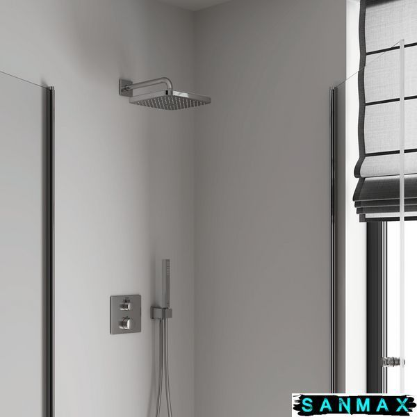 Верхній душ з настінним кронштейном Grohe Tempesta Cube (26687000) 26687000 фото