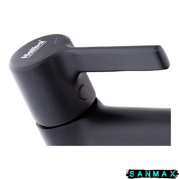 Змішувач для умивальника Haiba Markus 001 Чорний (HB3971) HB3971 фото