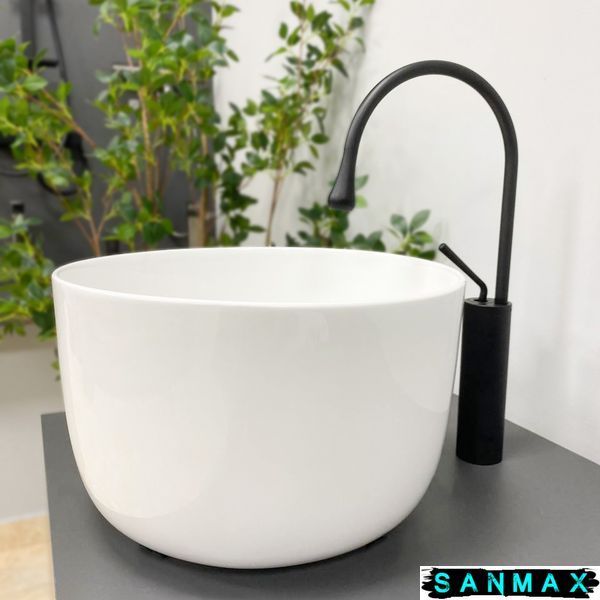 Умивальник Vbi Rossano Білий накладний VBI-016606 фото