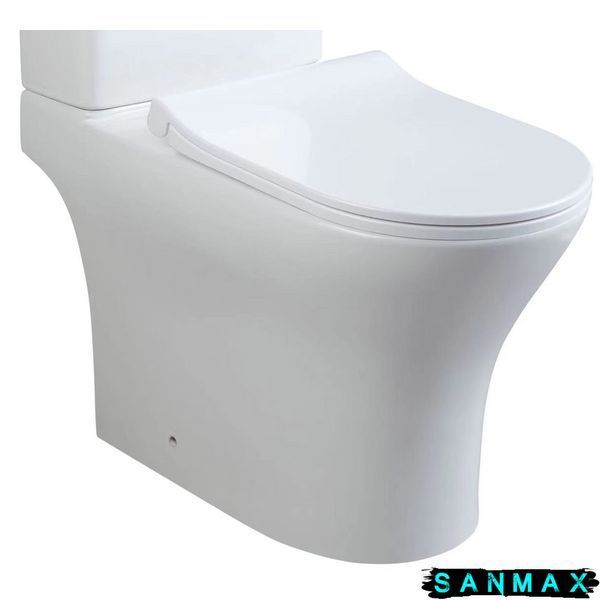 Чаша унітазу-компакту Mixxus Wave-0402-T3 Bowl 650x350x830 Tornado 3.0 без сидіння (MI8360) MI8360 фото