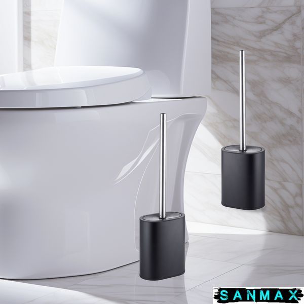 Йоржик для унітазу універсальний Mixxus Premium Diverse-TB0101 Black колір чорний (MI7065) MI7065 фото