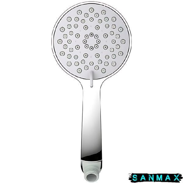 Лійка ручна для душу Koer KP-0410-01 (7 режимів) Хром (KR5414) KR5414 фото
