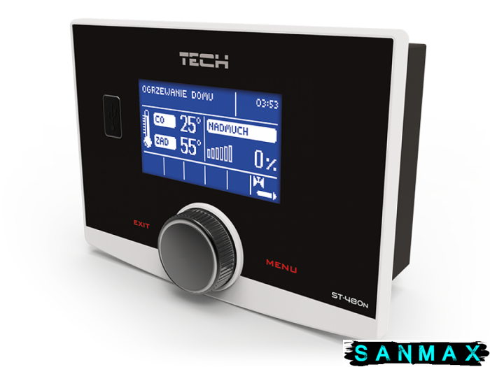 Контролер для пілетного котла Tech ST-480 ST-480 H фото