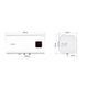 Бойлер Mixxus 80л EWH-14080 Cube Wet(Н) квадратний горизонтальний мокрий тен 2,0 kW (WH0615) WH0615 фото