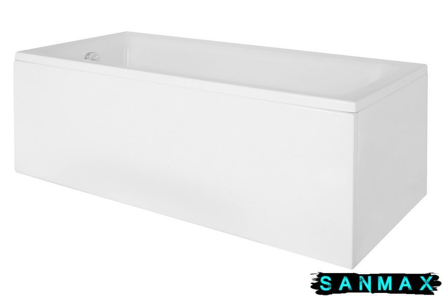 Ванна акрилова Besco Talia 120х70 (соло) без ніг #WAT-120-PK фото